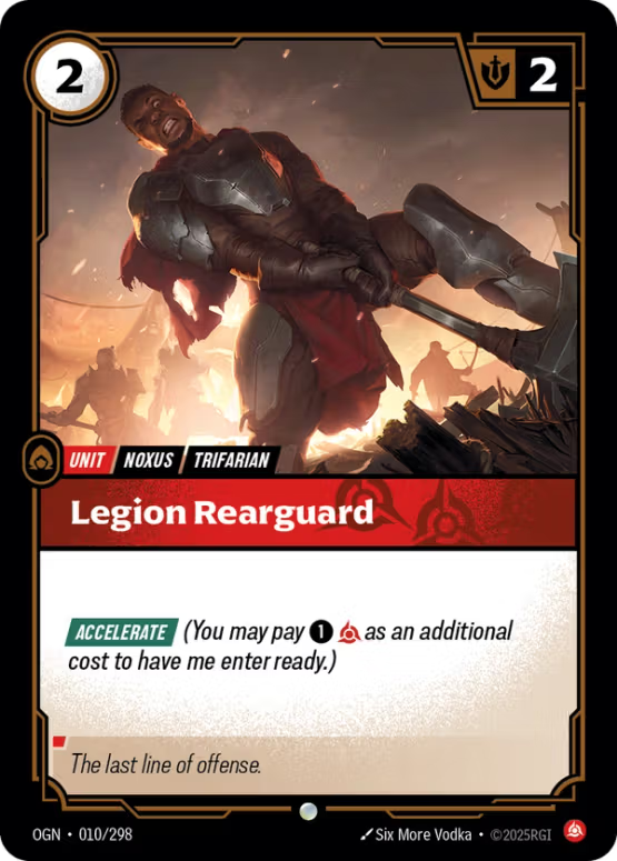 OGN 010/298 - Legion Rearguard