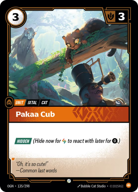 OGN 135/298 - Pakaa Cub