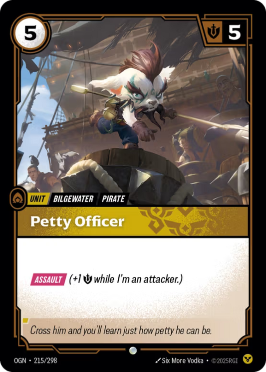 OGN 215/298 - Petty Officer