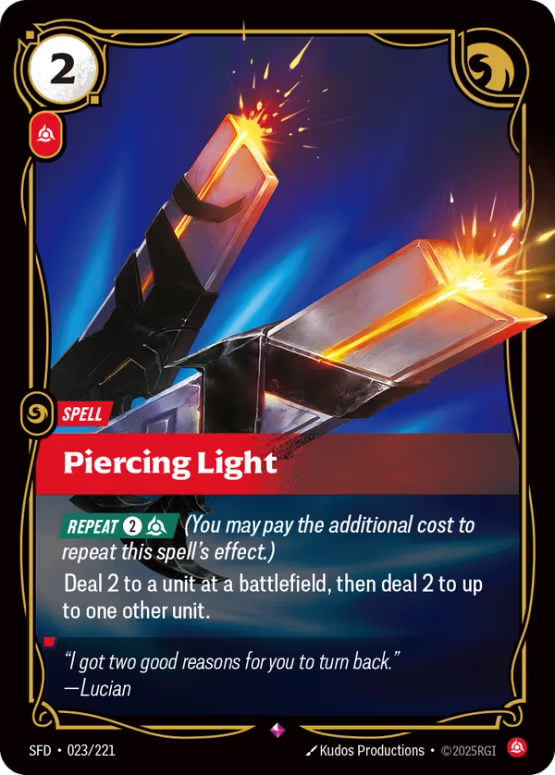 SFD 023/221 - Piercing Light (foil)