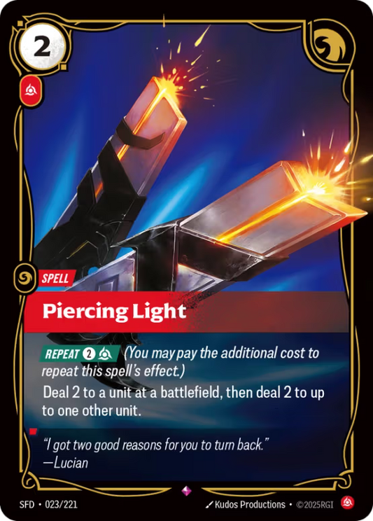 SFD 023/221 - Piercing Light (foil)