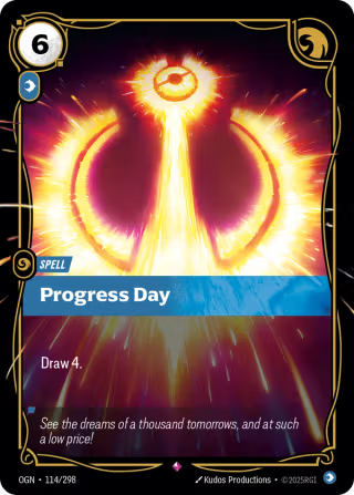 OGN 114/298 - Progress Day (foil)