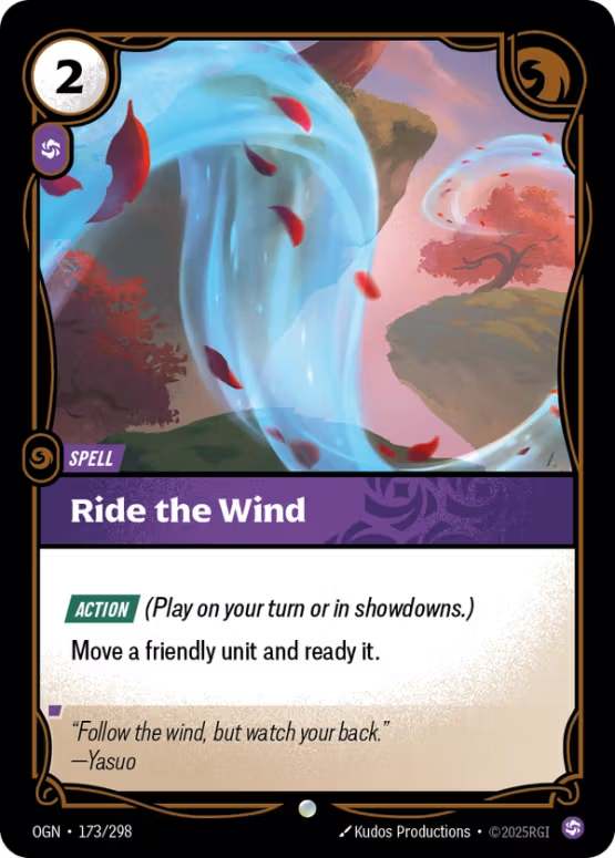 OGN 173/298 - Ride the Wind