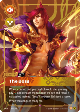 OGN 269/298 - Sett: The Boss (foil)
