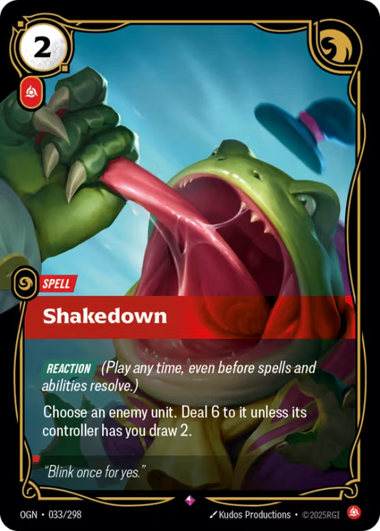 OGN 033/298 - Shakedown (foil)