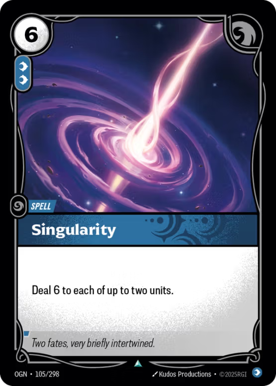OGN 105/298 - Singularity
