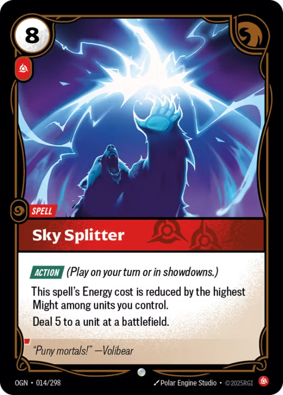 OGN 014/298 - Sky Splitter