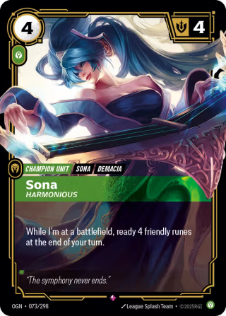 OGN 073/298 - Sona (foil)