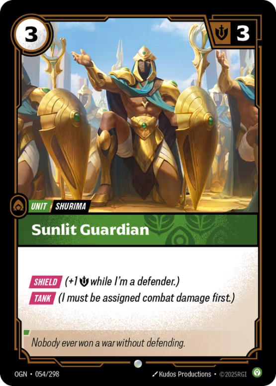 OGN 054/298 - Sunlit Guardian