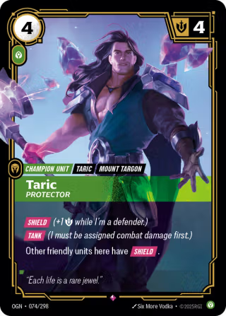 OGN 074/298 - Taric (foil)