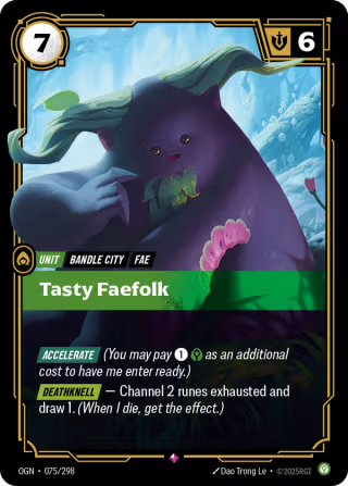 OGN 075/298 - Tasty Faefolk (foil)