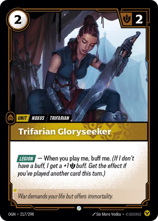 OGN 217/298 - Trifarian Gloryseeker