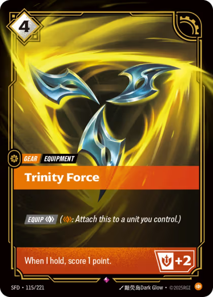 SFD 115/221 - Trinity Force (foil)
