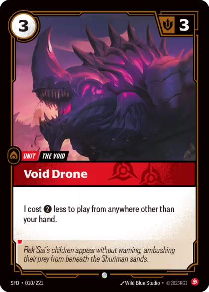 SFD 010/221 - Void Drone