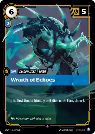OGN 118/298 - Wraith of Echoes (foil)