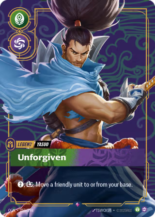OGN 259/298 - Yasuo: Unforgiven (foil)