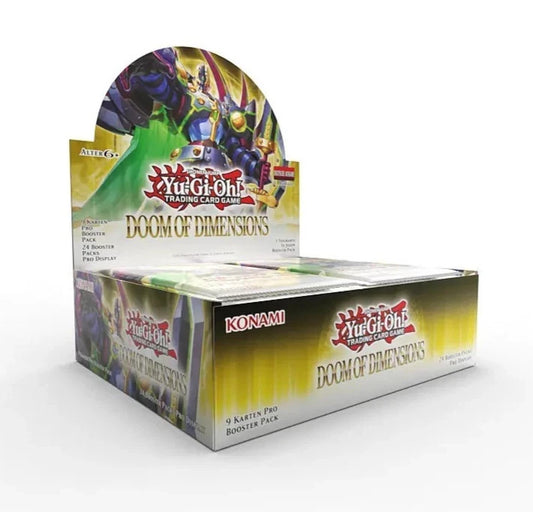 Yu-Gi-Oh Doom of Dimensions Booster Display - 1st Edition/Deutsch